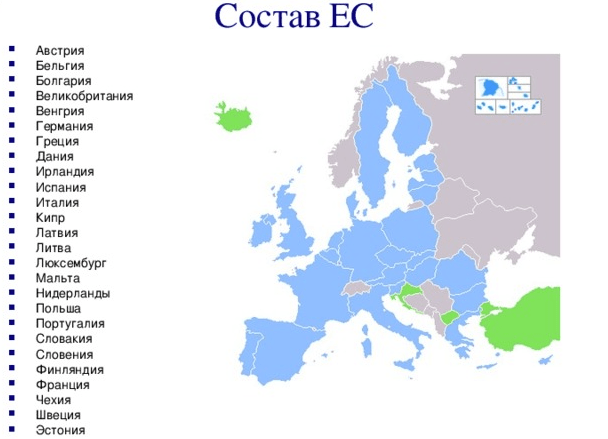 Страны-члены Евросоюза